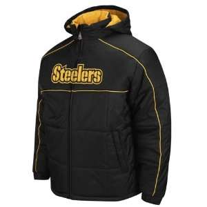  Pittsburgh Steelers Endzone Rush Heavyweight Parka Jacket 