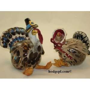  Clayworks Turkey Salt and Pepper Shakers