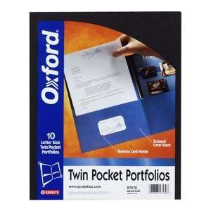  Esselte Oxford Twin Pocket Portfolios