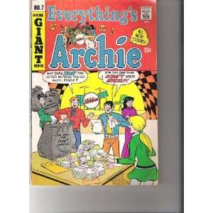  Everythings Archie No. 7 Archie Giant Seriesapril 1970 