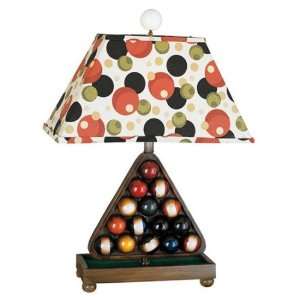    Billiards Hand Painted Table Lamp LP33042