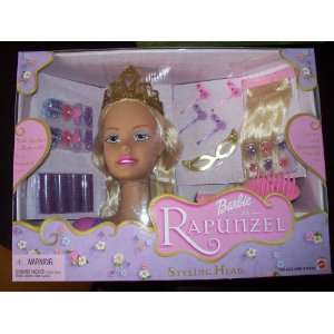  Barbie As Rapunzel Styling Head Toys & Games