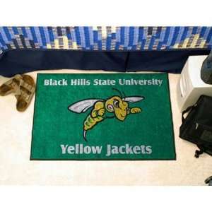 Black Hills State Yellow Jackets NCAA Starter Floor Mat (20x30 