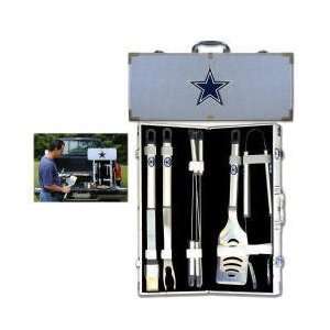  Dallas Cowboys 8pc. BBQ Set w/Case   NFL Football Fan Shop 