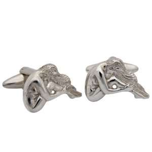   Pin Up Girl Cufflinks, Sterling Silver, handcrafted ZAUNICK Jewelry