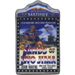  Sands of Iwo Jima Puffed Vinyl Magnet 