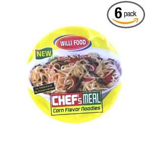   Chefs Meal Corn Flavor Noodle Bowl, 2.45 Ounce Packages (Pack of 6
