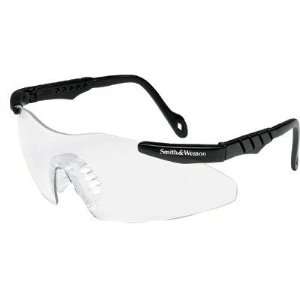 Smith & Wesson 3011672 S&W Magnum 3G Safety Glasses Blk Frame Clear 