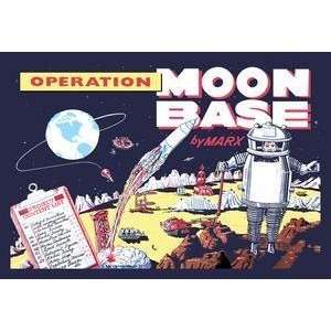  Moon Base 12 x 18 Poster