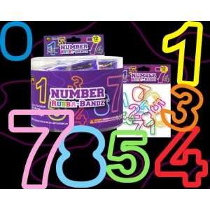 PII Numbers Bandz Silly Wholesale Tub 288 Bands Toys 