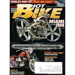  Hot Bike Magazine  July 2008 (Miami Ink, 41) Eric Ellis 