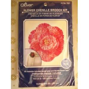  Flower Chenille Brooch Kit Arts, Crafts & Sewing