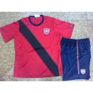  thai quality united states 11/12 red away home soccer jersey 