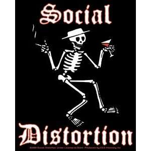  SOCIAL DISTORTION SKELETON STICKER