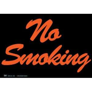  Duro Brite Signs 11 1/2X8 No Smoking [Office Product 