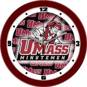  Massachusetts Minutemen Dimension NCAA Wall Clock Sports 