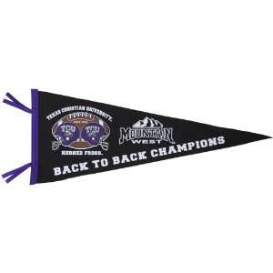   2010 Back to Back Mountain West Champions Pennant