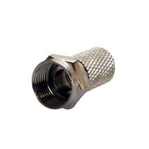   Screw On Type for RG 6 Quad Shield Coaxial Cable 
