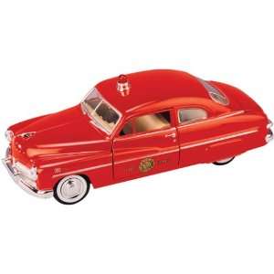 Diecast 1949 Mercury Fire Chief Coupe   124 Scale Toys 