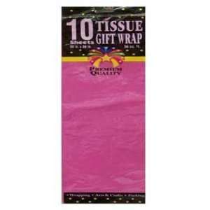  10 Sheet Hot Pink Tissue Paper Case Pack 72 Everything 