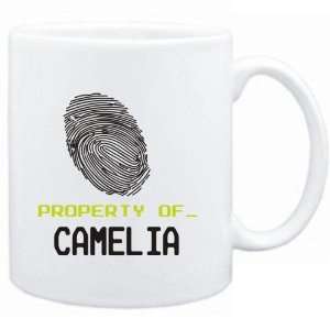   Property of _ Camelia   Fingerprint  Female Names