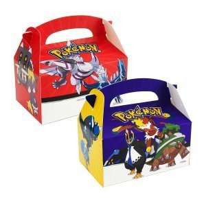  Pokemon Birthday Party Supplies Empty Favor Boxes (4 count 