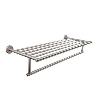  Rack or Hotel Style Towel Shelf with Drying Bar