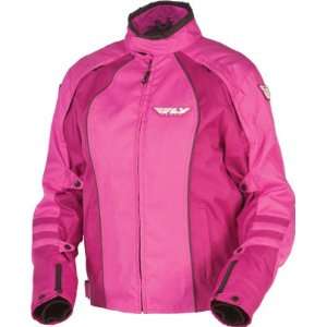  FLY RACING GEORGIA 2 WOMENS TEXTILE STREET JACKET PINK MD 