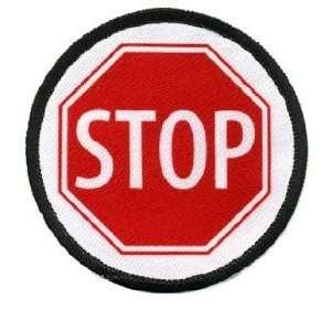  Creative Clam Service Dog Red Stop Sign Symbol 2.5 Inch 