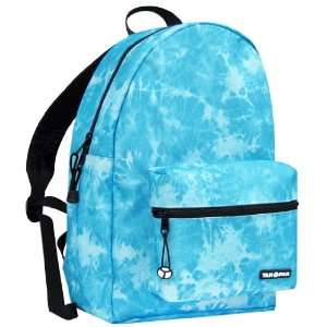  Basic Student Bag   Turquoise Liquid Tie Dye Sports 