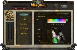   Creative Sound Blaster World of Warcraft Wireless Headset Electronics