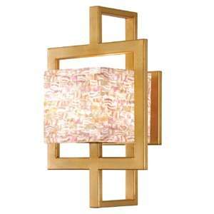  Moderne One Light Wall Sconce