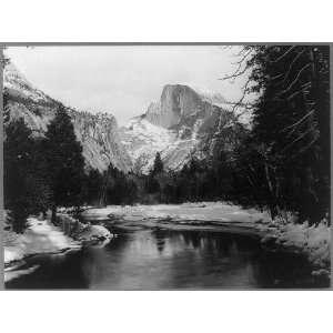   Park,mountains,river,trees,snow,California,CA,c1922