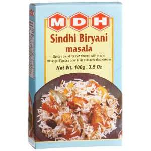 MDH Sindhi Biryani Masala (Spice Blend), 3.5 oz, 10 pk  