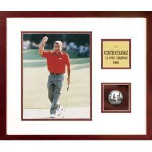   Tour Memorabilia Curtis Strange   Golf Ball Series