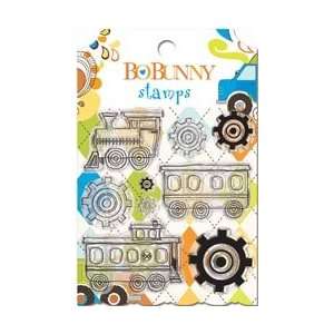  Bo Bunny On The Go Clear Stamps 4X3.75; 3 Items/Order 