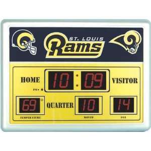  St. Louis Rams Scoreboard Memorabilia.