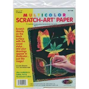  S Art Paper Multi 12Sht/Pk