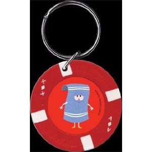  South Park Towelie Red Eye Chip Keychain FK2014 Toys 