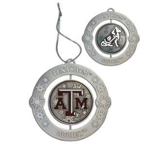  Texas A&M Stylish Holiday Ornament Fully Cast For 