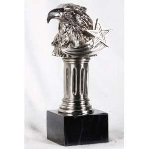  Pewter Eagle on Pedestal 