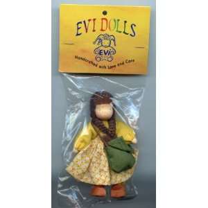  Evi Dolls Dollhouse Doll Girl   Brunette Braids Toys 