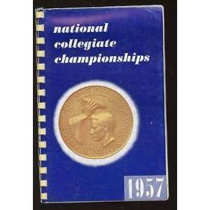  1957 NCAA National Collegiate Championship Book EX   MLB 