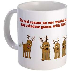  Funny Christmas Rudolf Coffee Mug