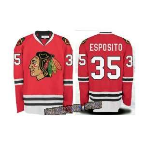   Red Jersey Hockey Jerseys (Logos, Name, Number are sewn) Sports
