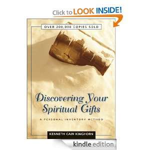 Discovering Your Spiritual Gifts A Personal Inventory Method Kenneth 