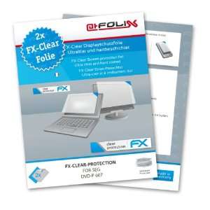 atFoliX FX Clear Invisible screen protector for SEG DVD P 607 / DVD 