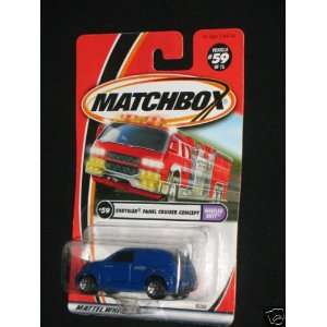  Matchbox Chrysler PT Panel Cruiser Concept Blue #59 Toys 