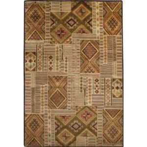  Capel   Crystalle   Mosaic Area Rug   2 x 3   Spice 
