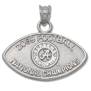  1/2in Alabama National Champs Sterling Silver Jewelry